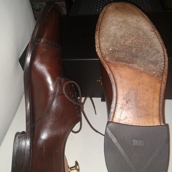 Allen Edmonds brown captoe derby Men\'s 12B main image 11